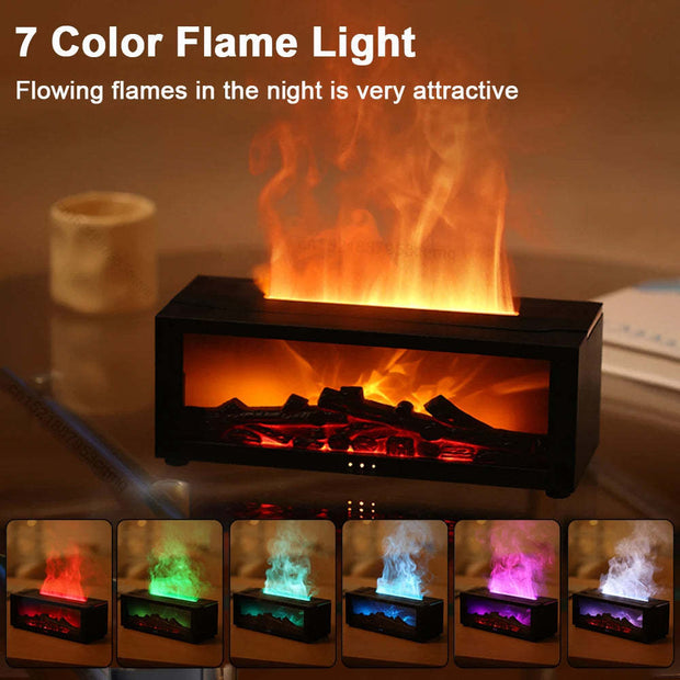Aromatherapy Flame Machine By Linorya