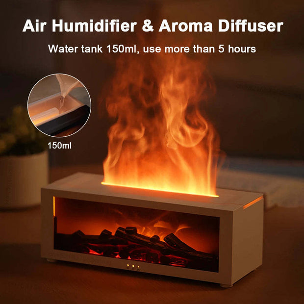 Aromatherapy Flame Machine By Linorya